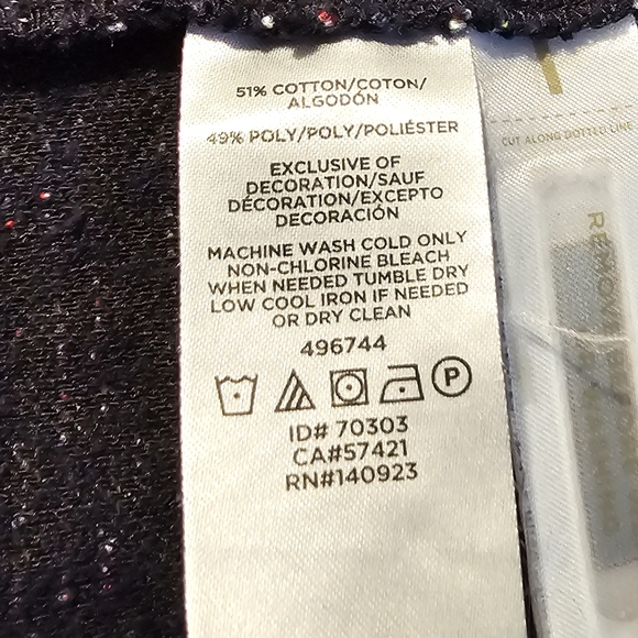 Loft Black Tweed Pocket Shift Dress Size 14 - Picture 7 of 7